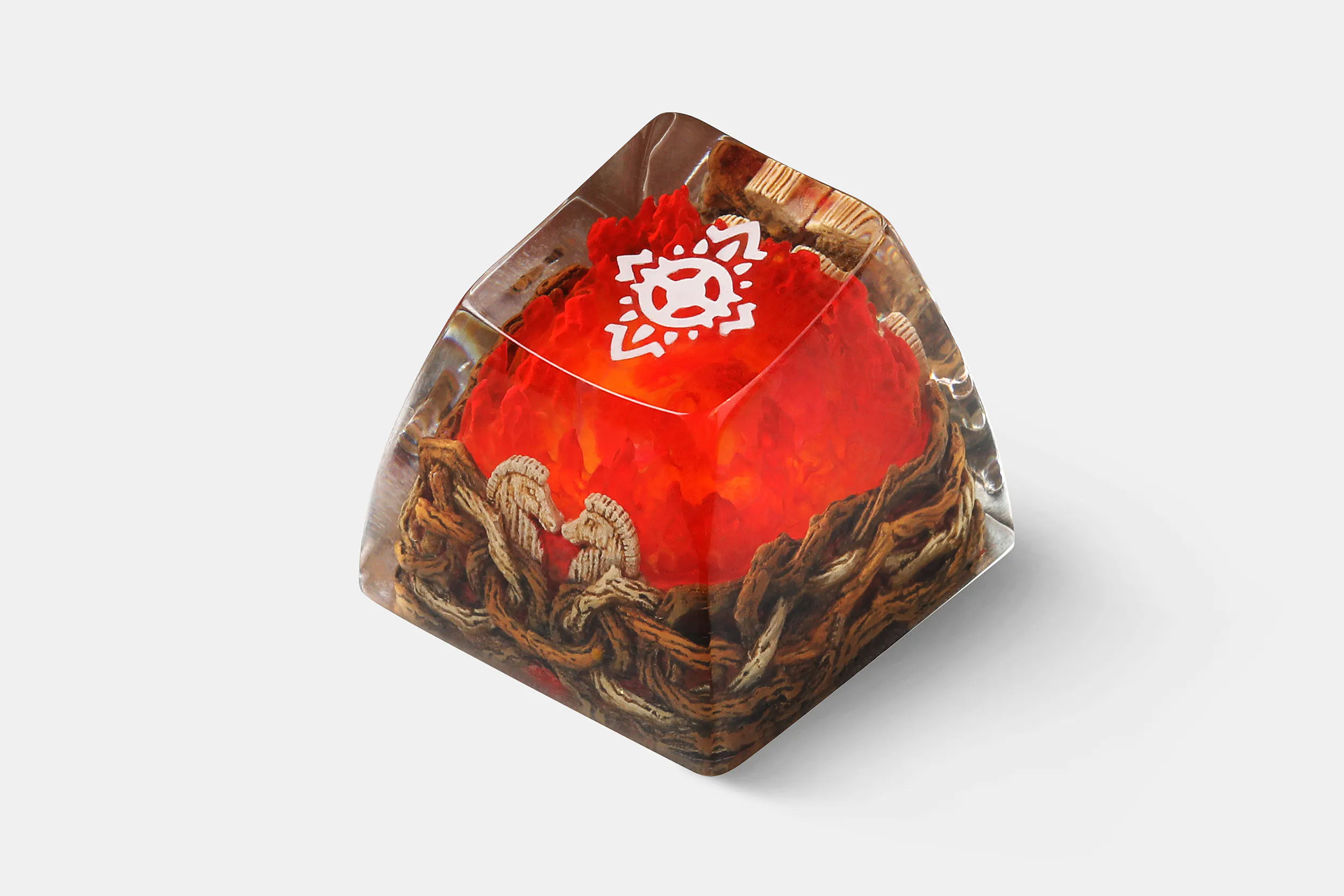 Drop + The Lord of the Rings Rohan Artisan Keycap - The Red Day