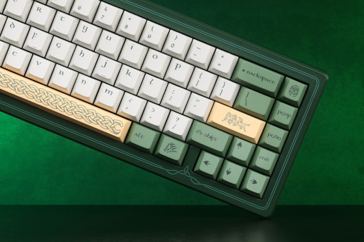 Drop + The Lord of the Rings™ Rohan™ CSTM65 Keyboard