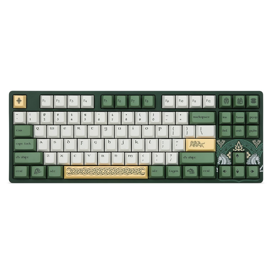 Drop + ロードオブザリング ローハン メカニカルキーボード（アルドブルグ） Drop + The Lord of the Rings™ Rohan™ Keyboard | Mechanical