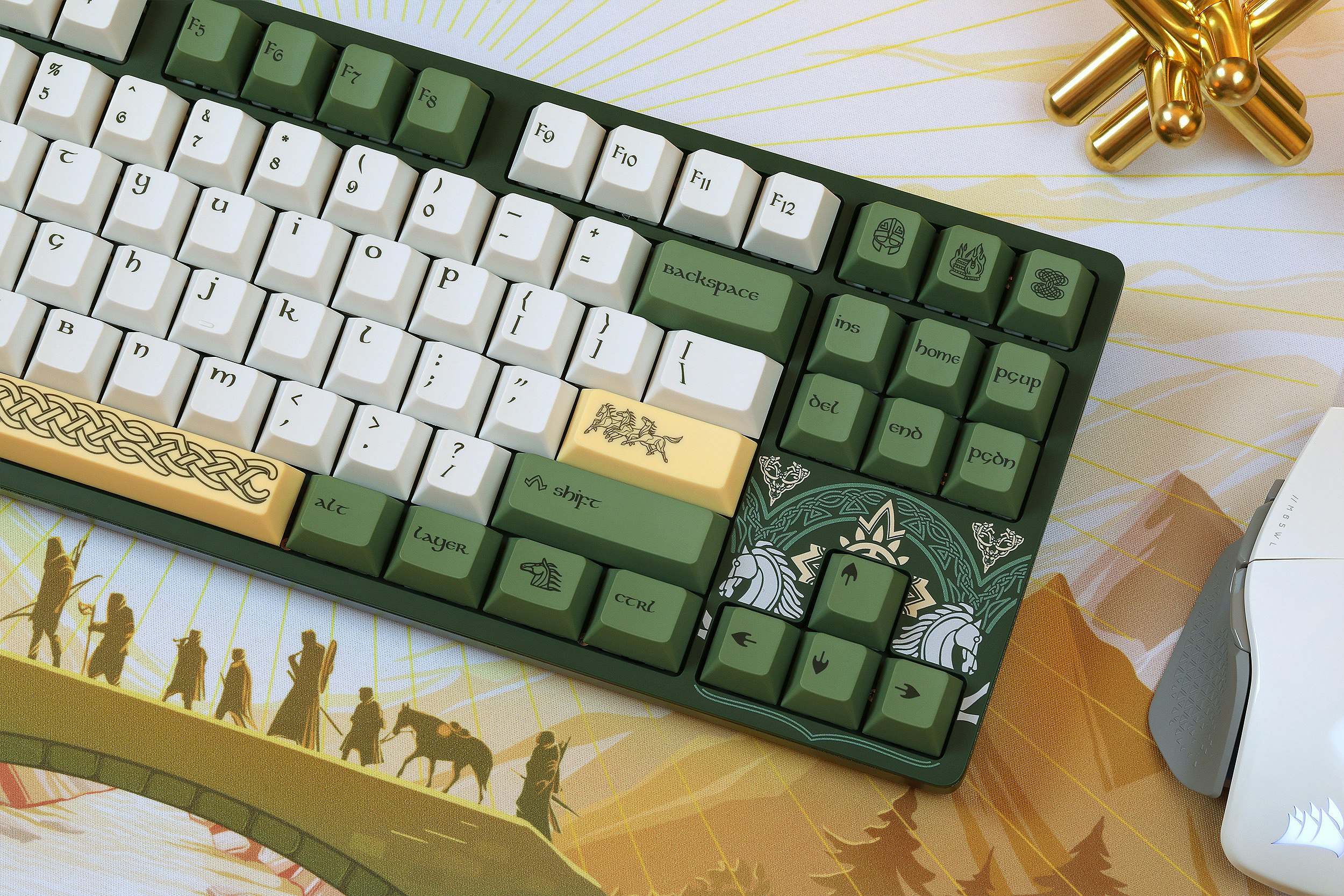Drop + The Lord of the Rings™ Rohan™ Keyboard | Mechanical