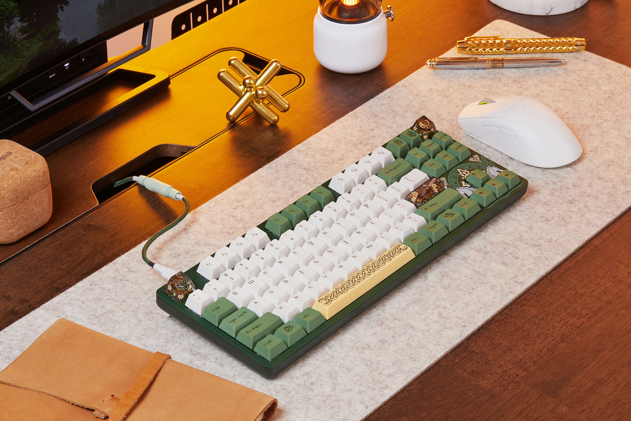 Drop + The Lord of the Rings™ Rohan™: Simbelmynë Artisan Keycap ...