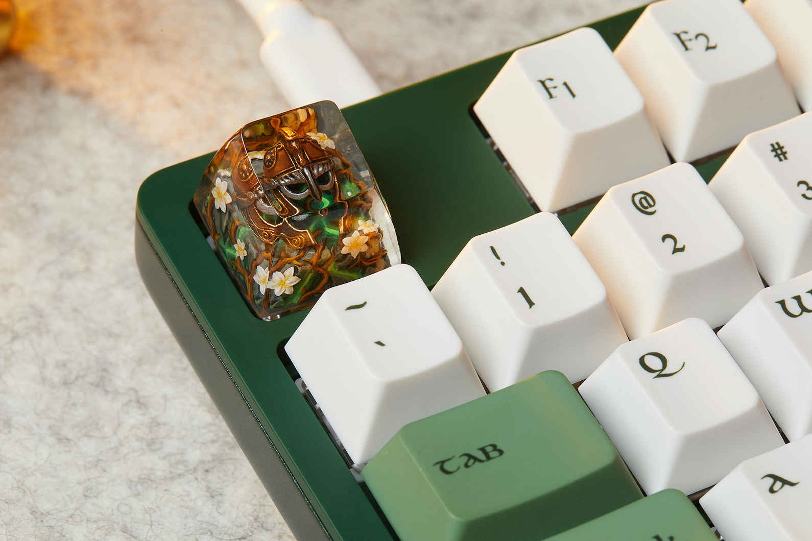 Drop + The Lord of the Rings™ Rohan™: Simbelmynë Artisan Keycap ...