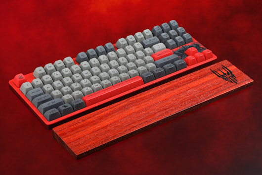 Drop + The Lord of the Rings™ Sauron™ Wooden Wrist Rest