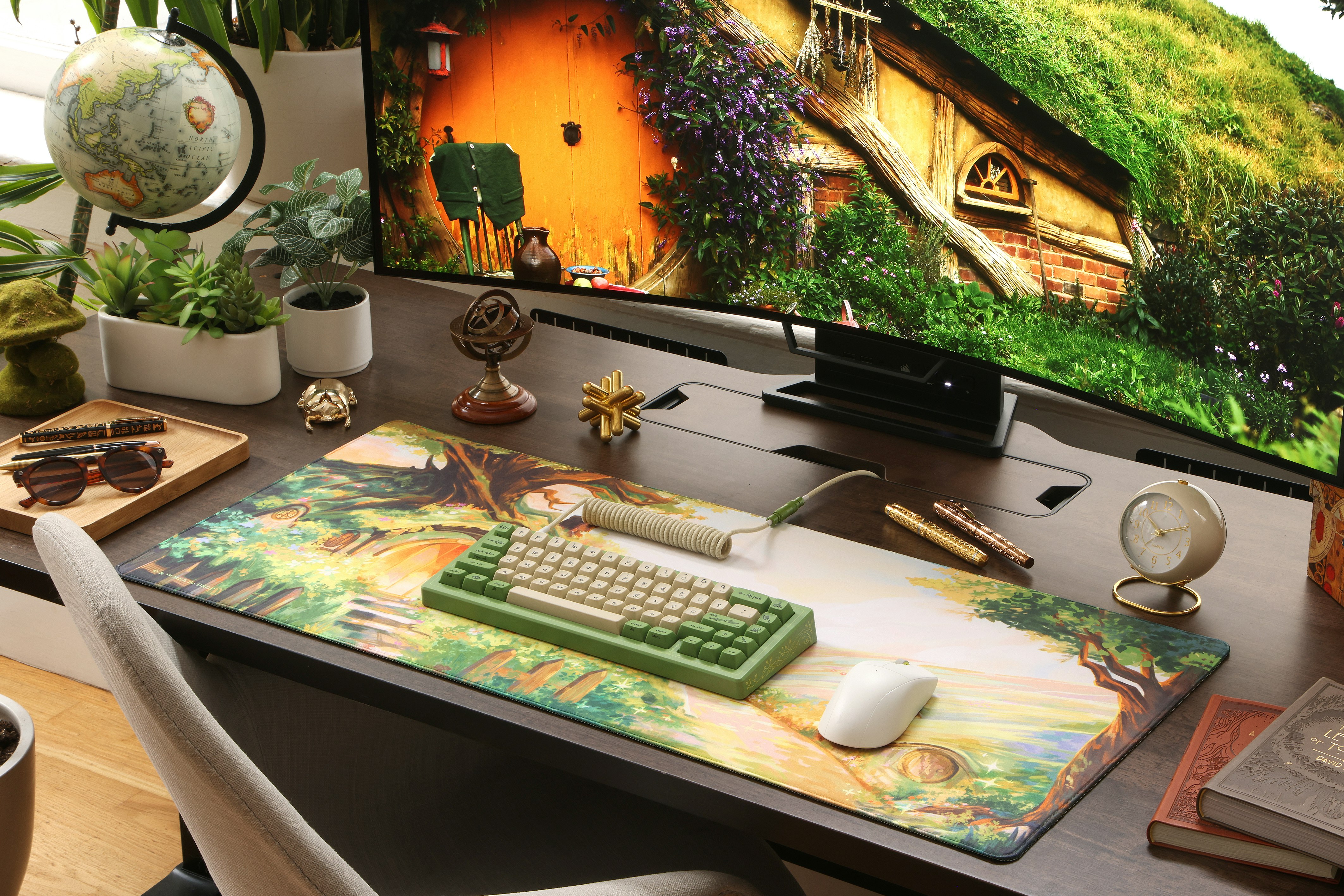 Drop + The Lord of the Rings™ The Shire™ Desk Mat