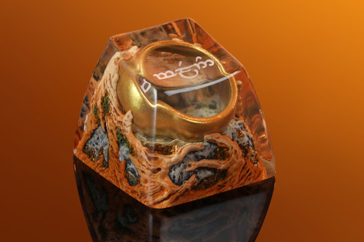 Drop + The Lord of the Rings™ The One Ring Artisan Keycap