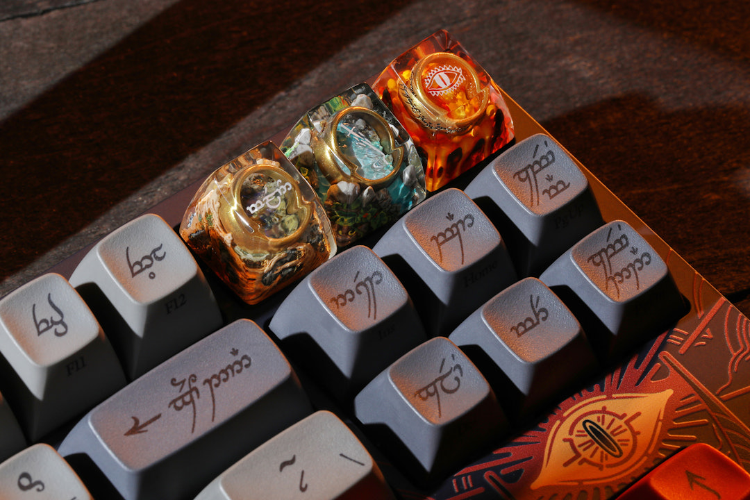Drop + The Lord of the Rings™ The One Ring Artisan Keycap