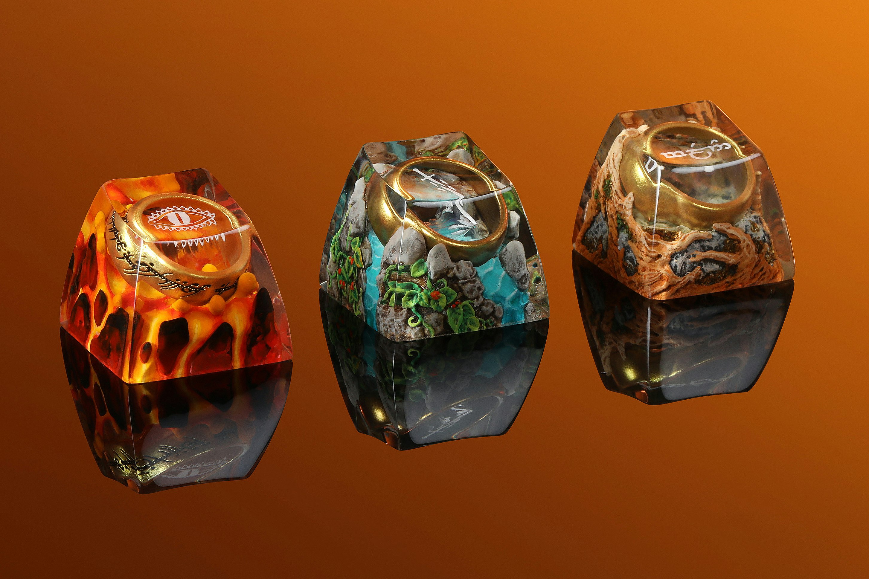 Drop + The Lord of the Rings™ The One Ring Artisan Keycap