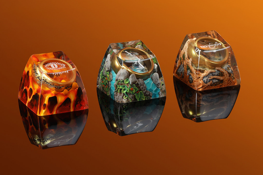 Drop + The Lord of the Rings™ The One Ring Artisan Keycap