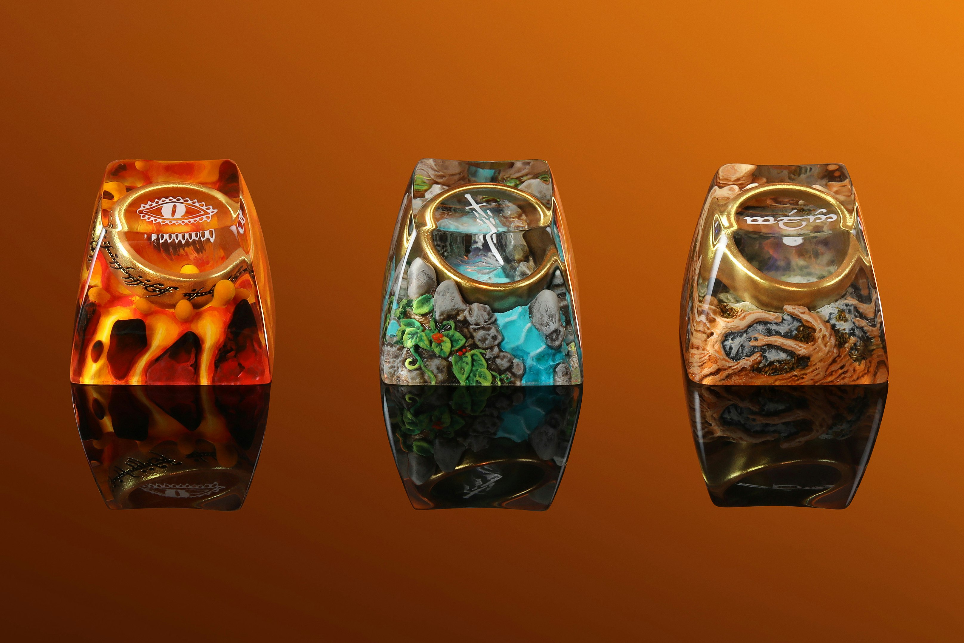 Drop + The Lord of the Rings™ The One Ring Artisan Keycap