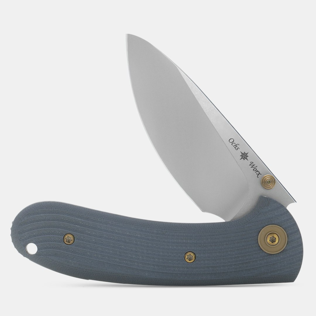 Drop Eric Ochs Lynx Titanium Liner Lock Knife Knives Folding