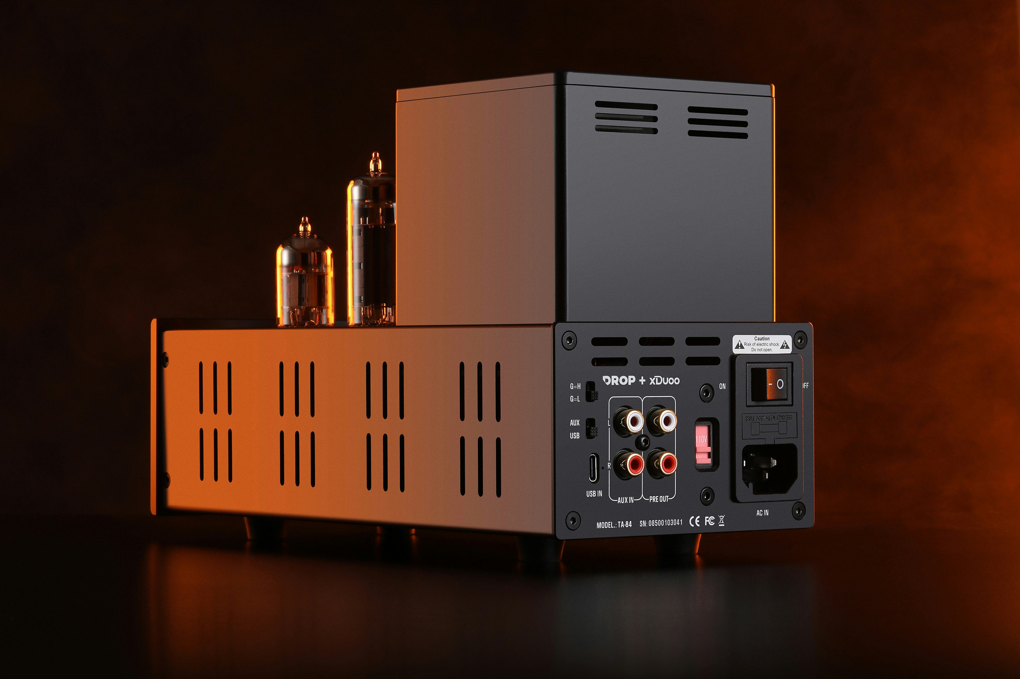 Drop + xDuoo TA84 OTL Tube Amp/DAC Audiophile DACs Amp Combo DACs