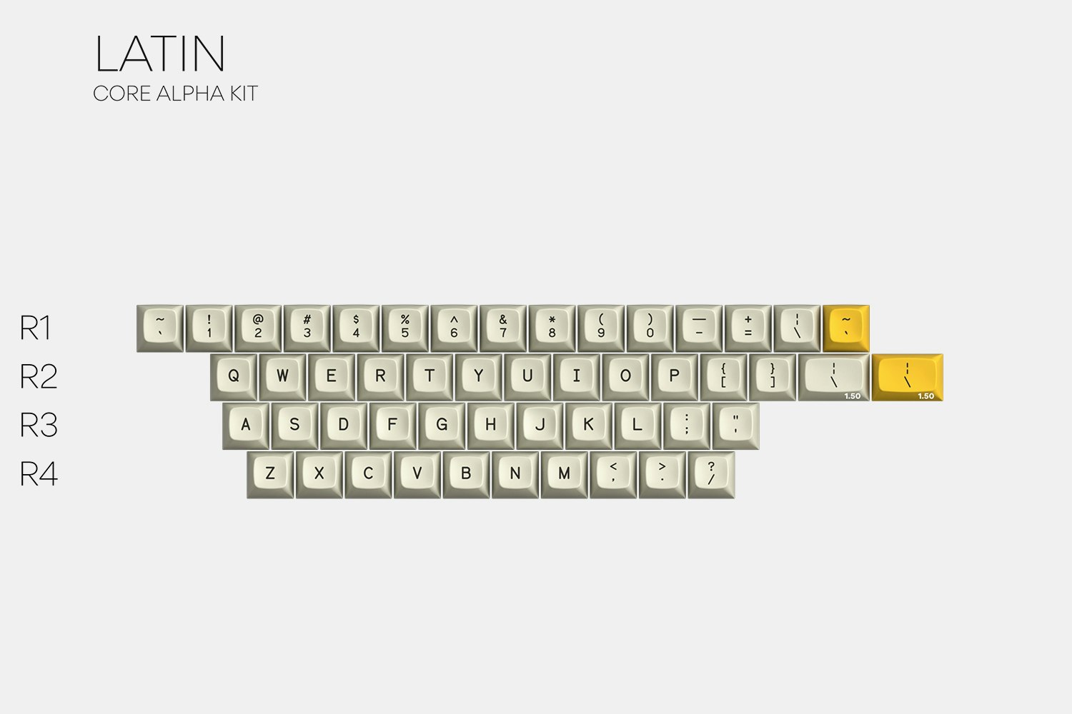 Drop + Zambumon MT3 Serika R1 Custom Keycap Set