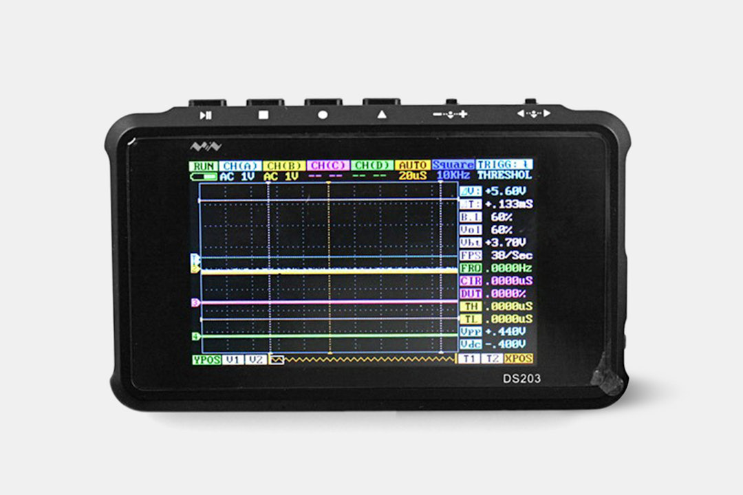 DSO203 NANO ARM DSO V2 Quad Mini Oscilloscope Kit
