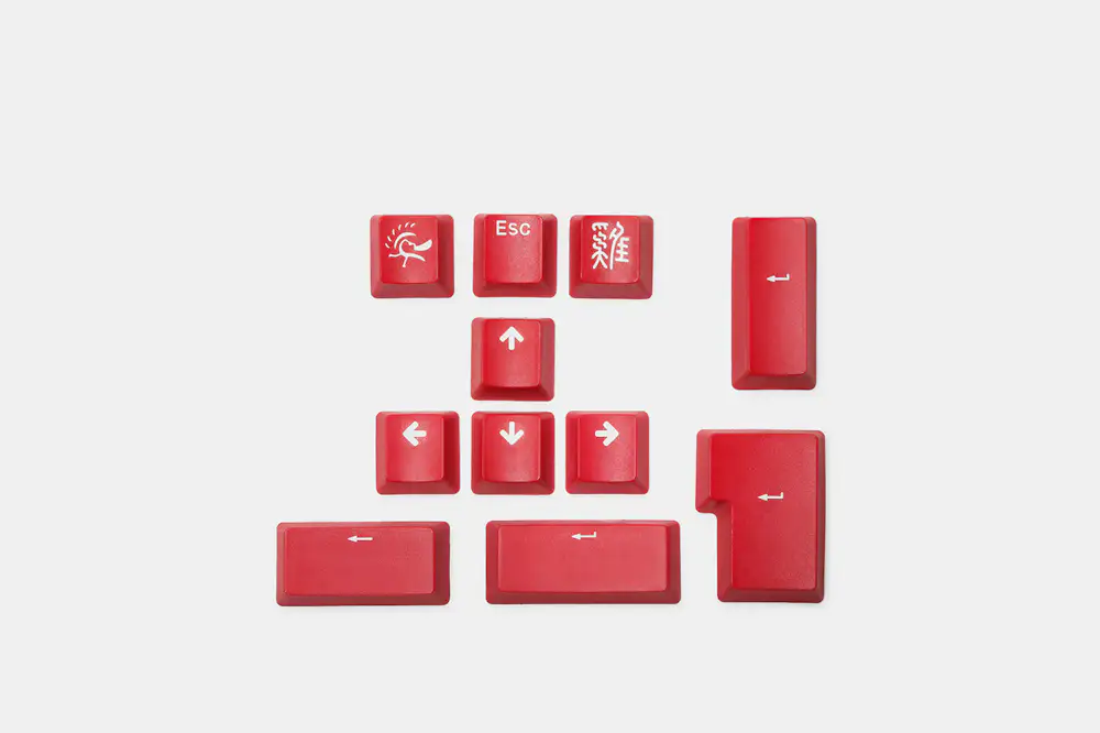 Ducky 11-Key PBT Doubleshot Color Keycap Set | Mechanical Keyboards ...