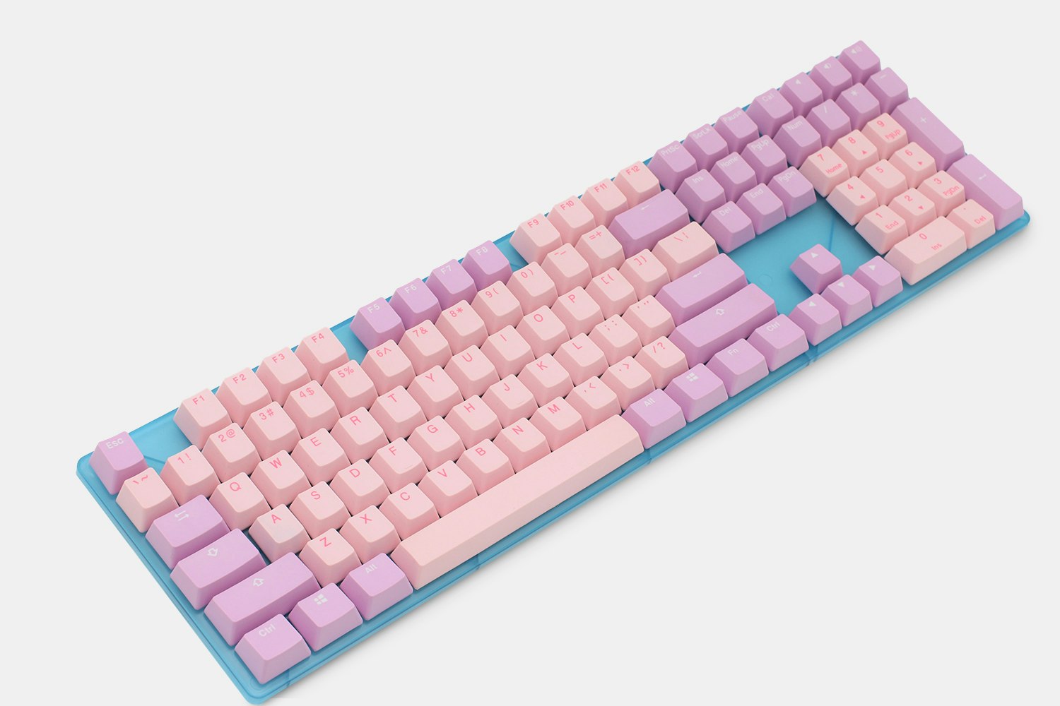 bright lilac keycaps