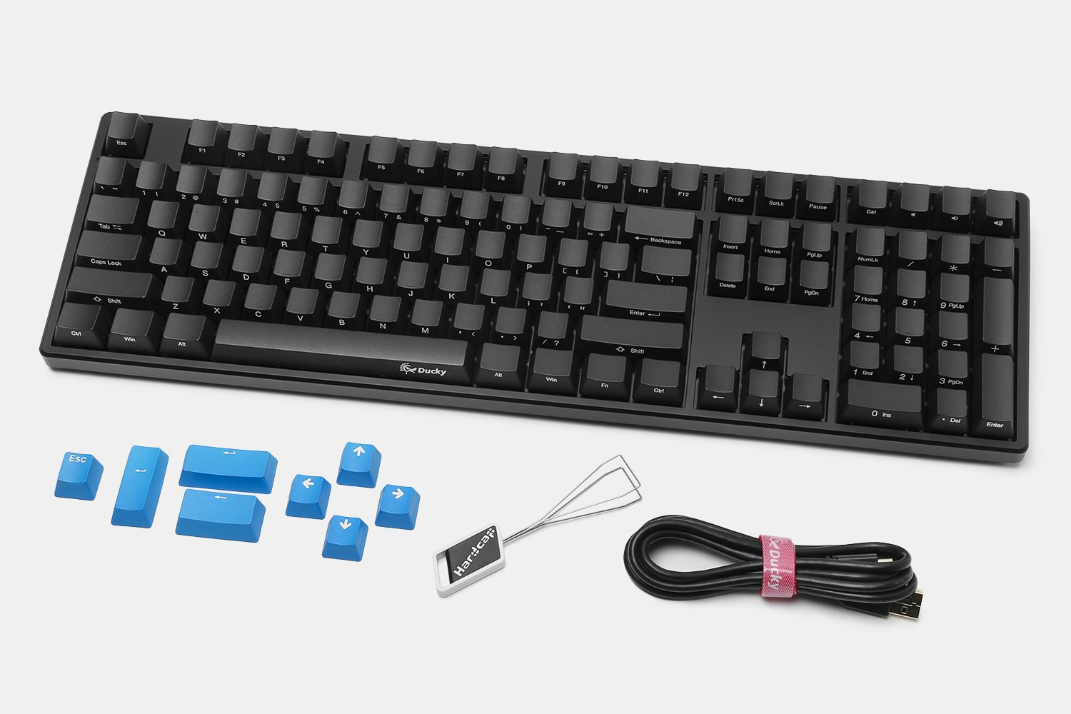 Ducky ONE FullSize Mechanical Keyboard + Keycaps Mechanical