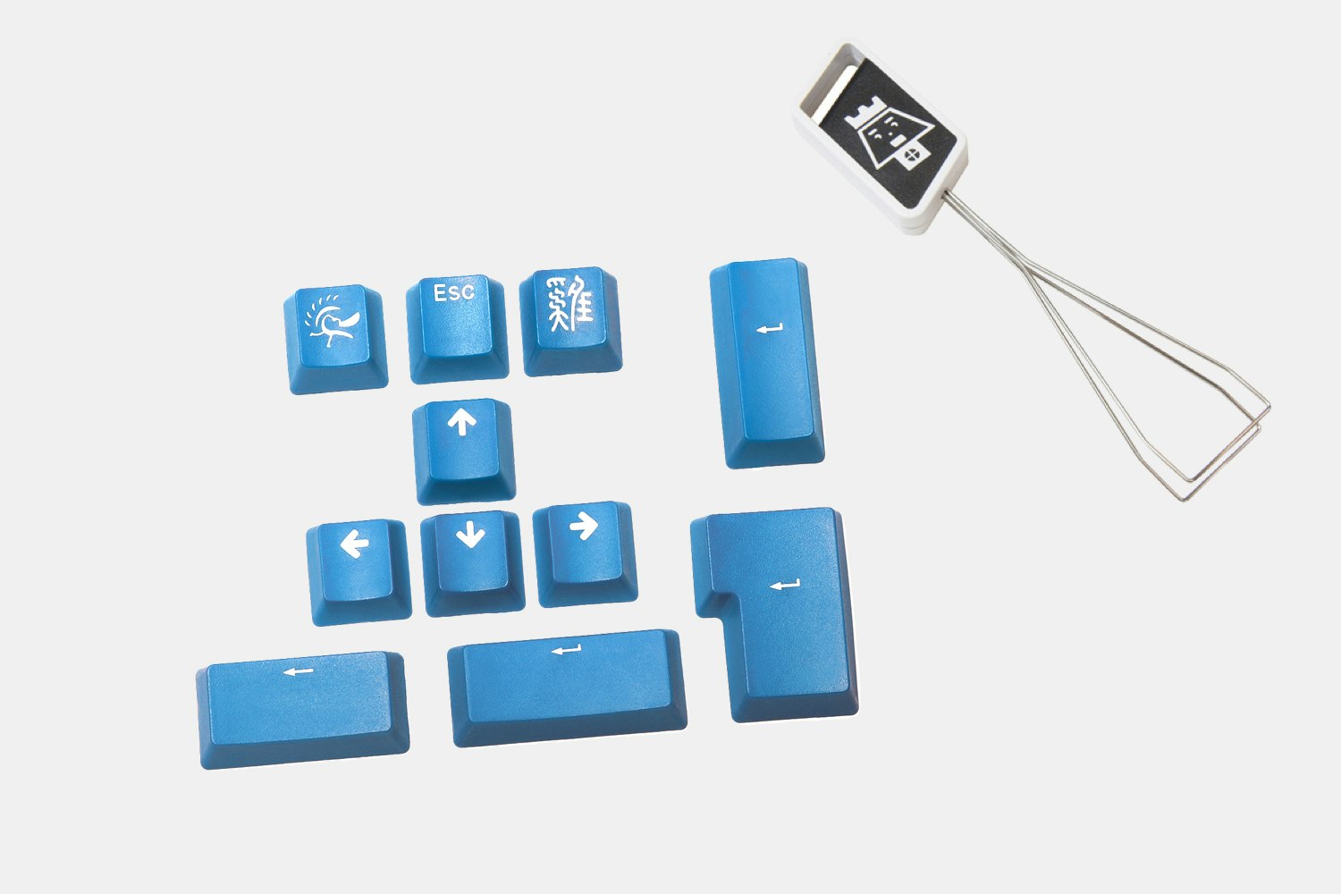 Ducky Skyline PBT Doubleshot 2-Tone Keycap Set