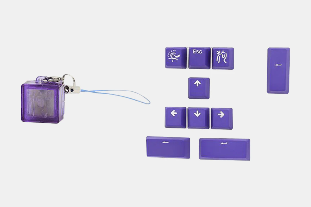 Ducky Ultraviolet PBT Doubleshot Keycap Set | Mechanical Keyboards ...