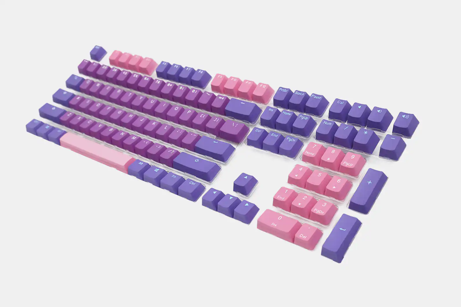Ducky Ultraviolet PBT Doubleshot Keycap Set | Mechanical Keyboards ...