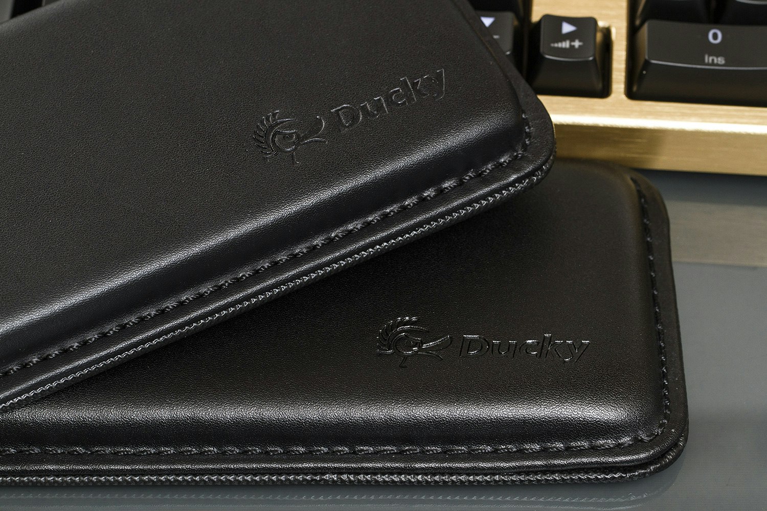Ducky Leather Wrist Rest Mechanical Keyboards Wrist Rests Drop