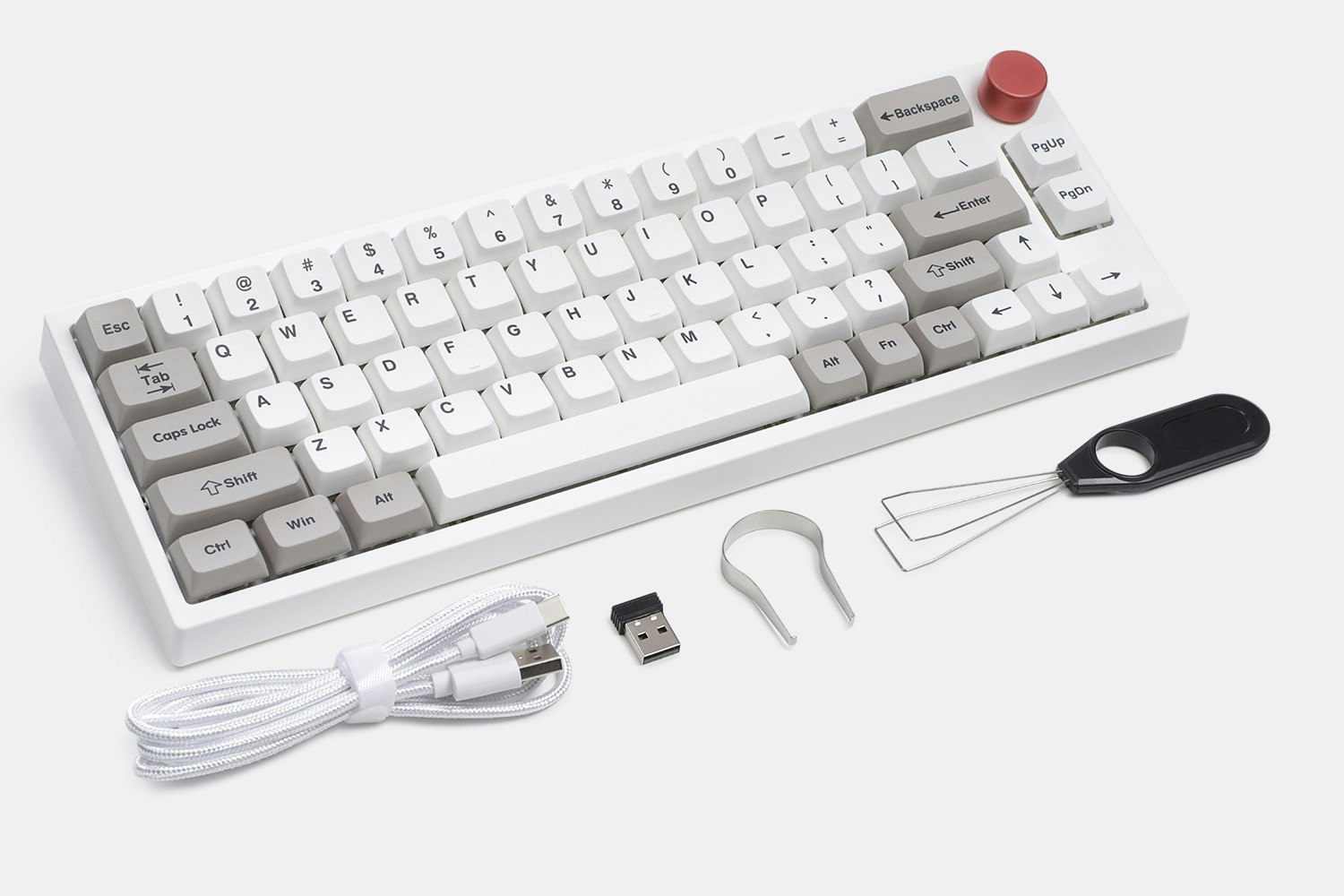 DUKHARO VN66 65% Hot-Swappable RGB Wireless Keyboard