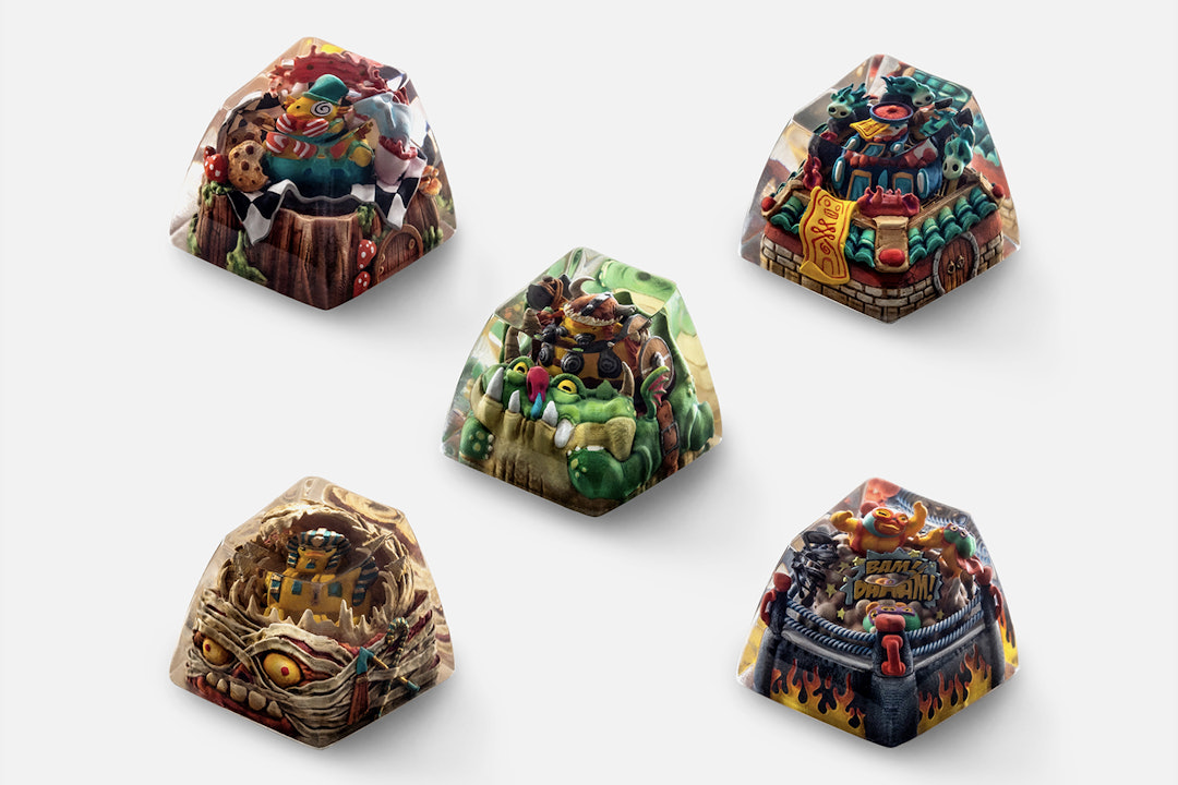 Dwarf Factory Another Duckieverse Artisan Keycaps