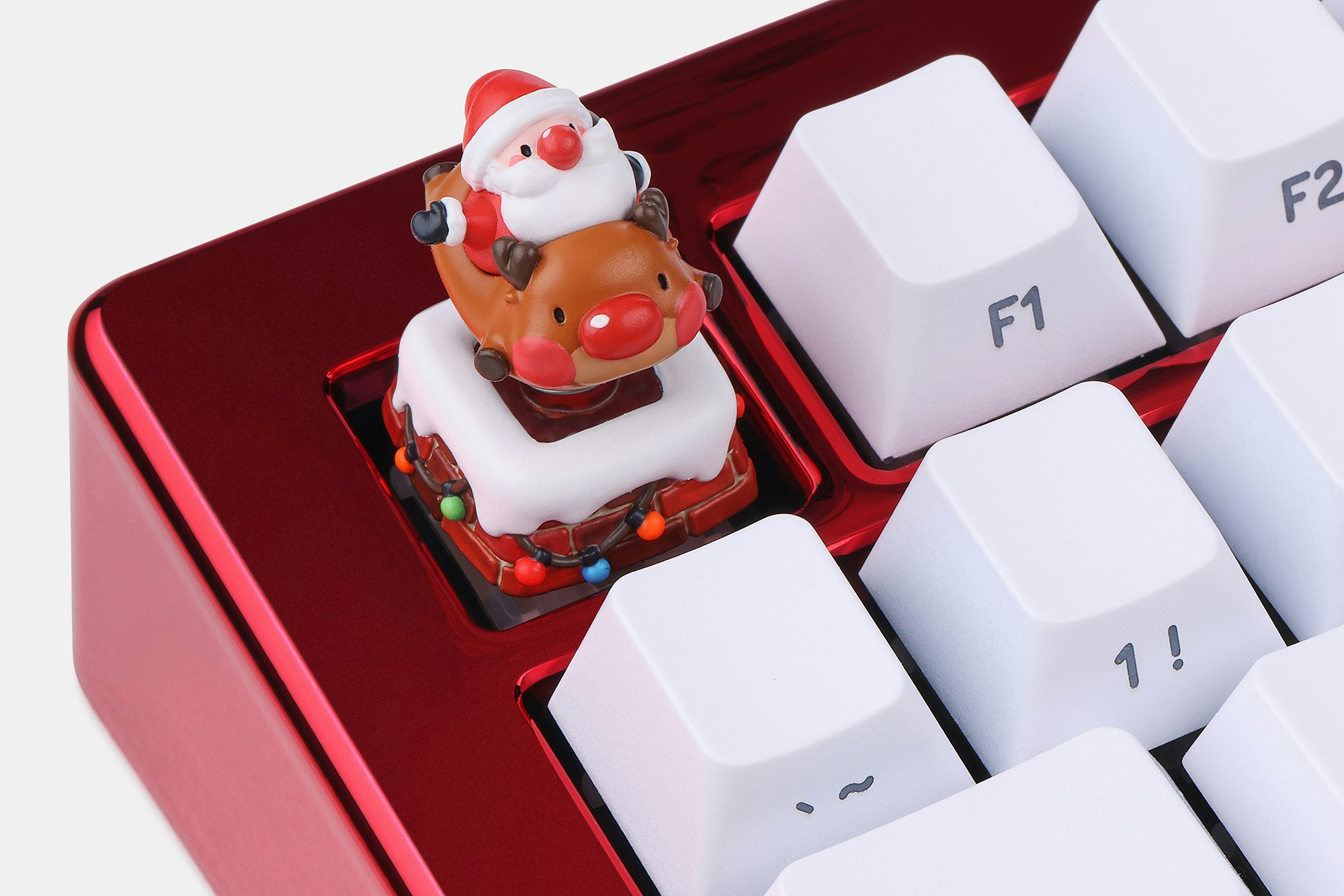 Dwarf Factory ArtiSANTA Christmas Artisan Keycaps – Jingle Jiggle Edition