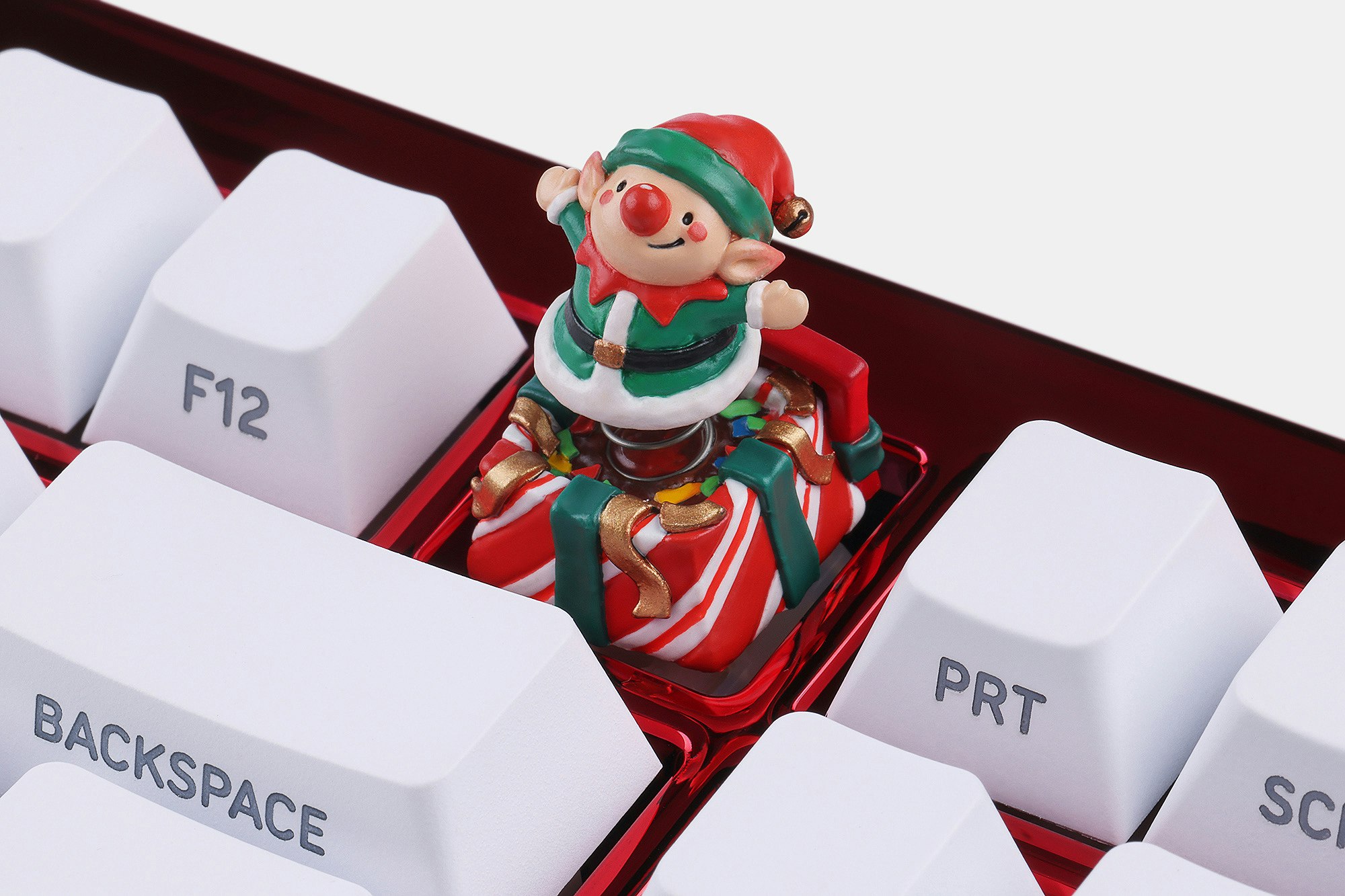 Dwarf Factory ArtiSANTA Christmas Artisan Keycaps – Jingle Jiggle Edition