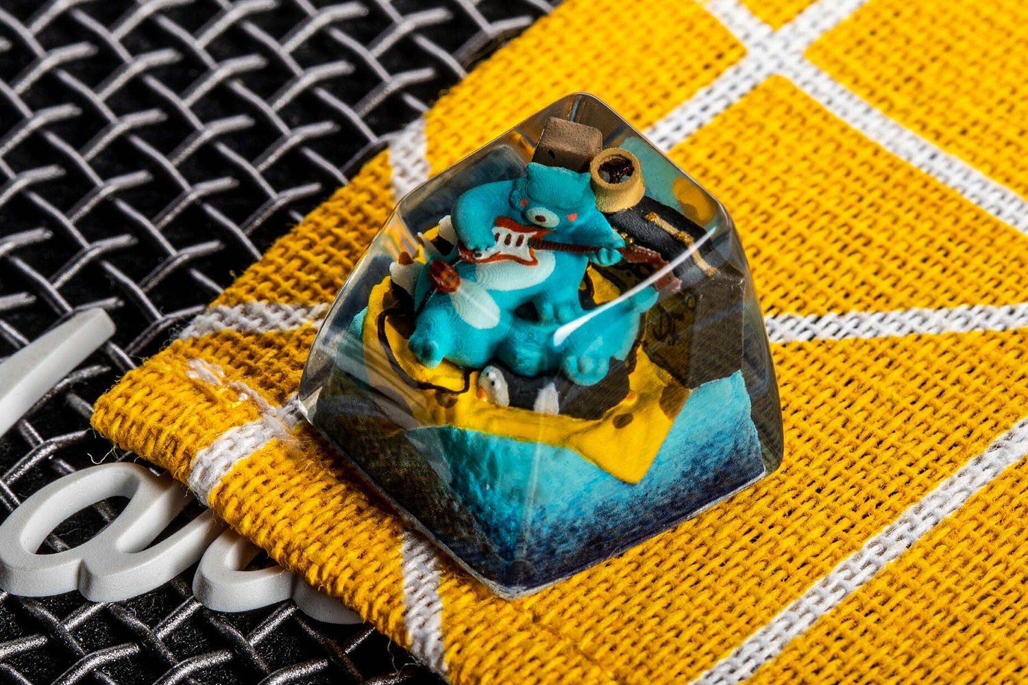 Dwarf Factory Artist Bear Artisan Keycap