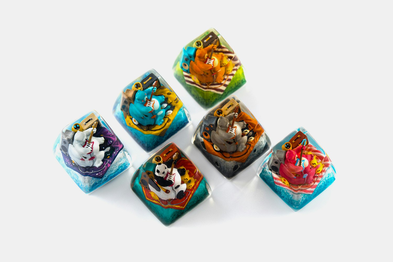 Dwarf Factory Artist Bear Artisan Keycap