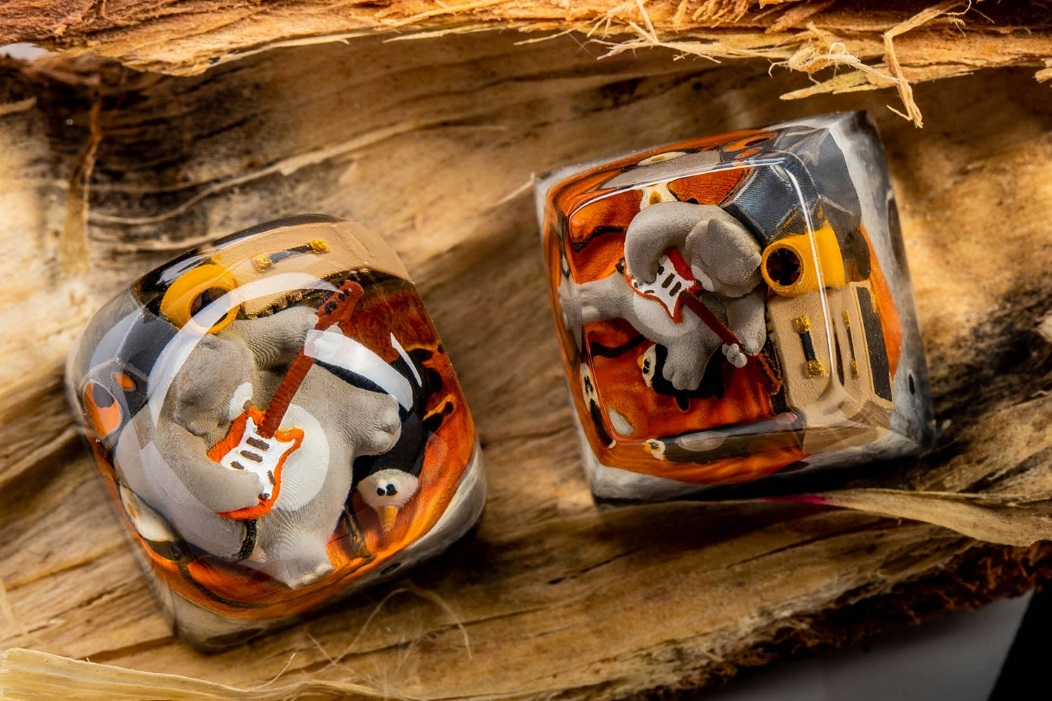 Dwarf Factory Artist Bear Artisan Keycap