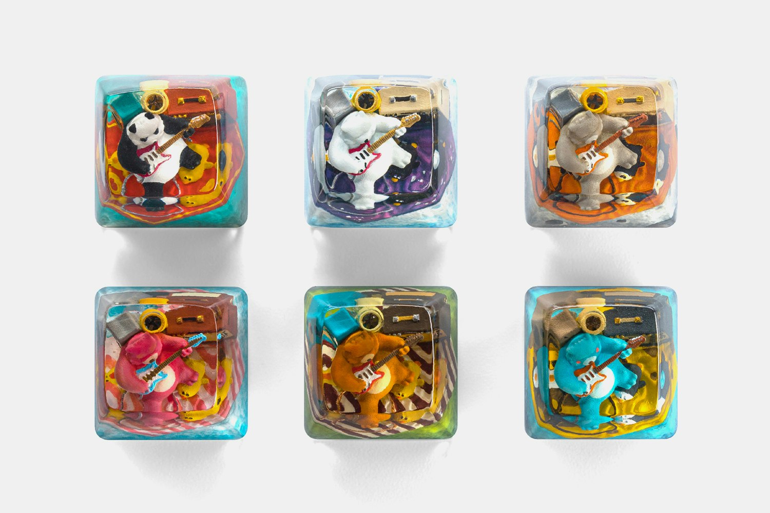 Dwarf Factory Artist Bear Artisan Keycap