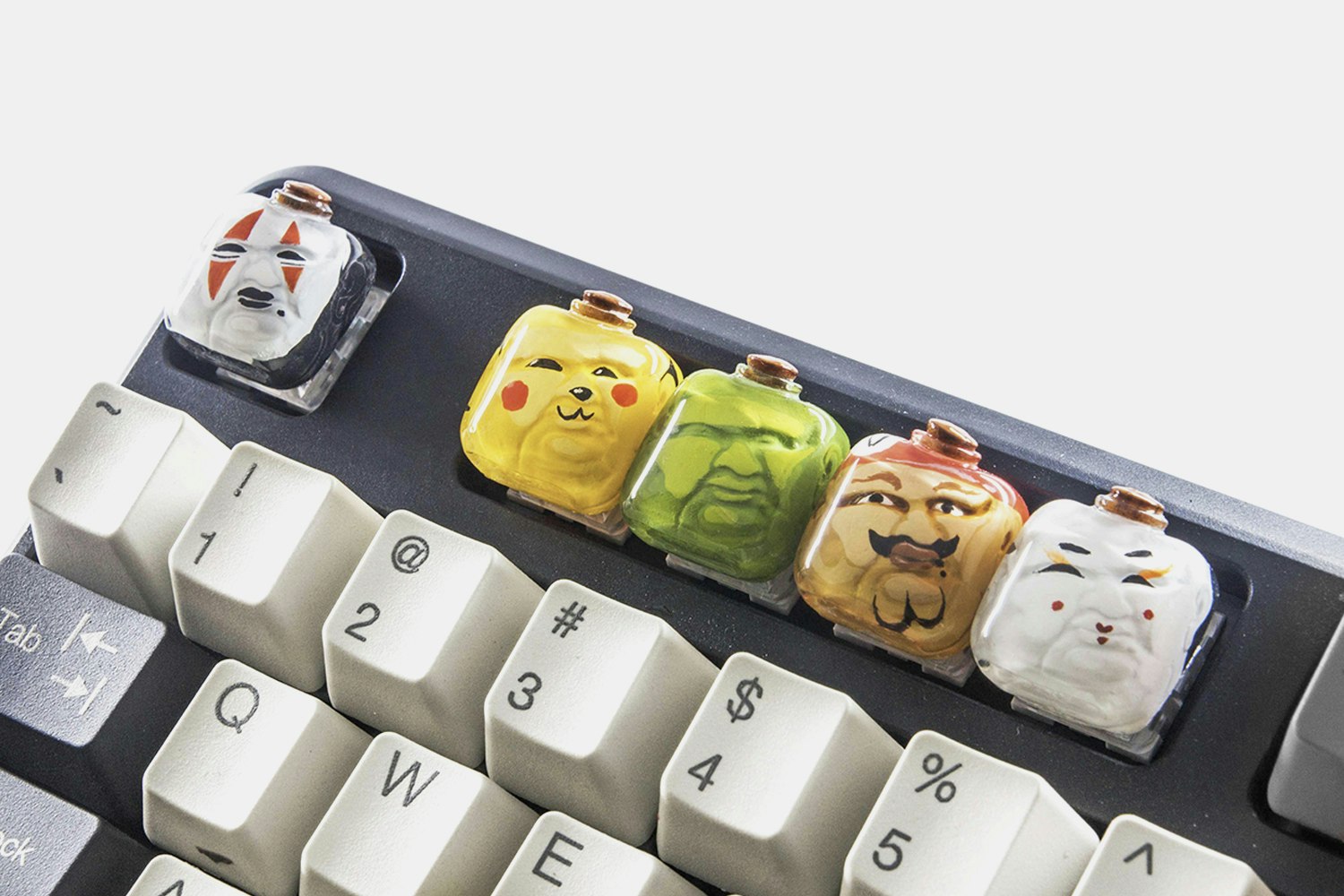 Dwarf Factory Curiosity Bottle Artisan Keycap