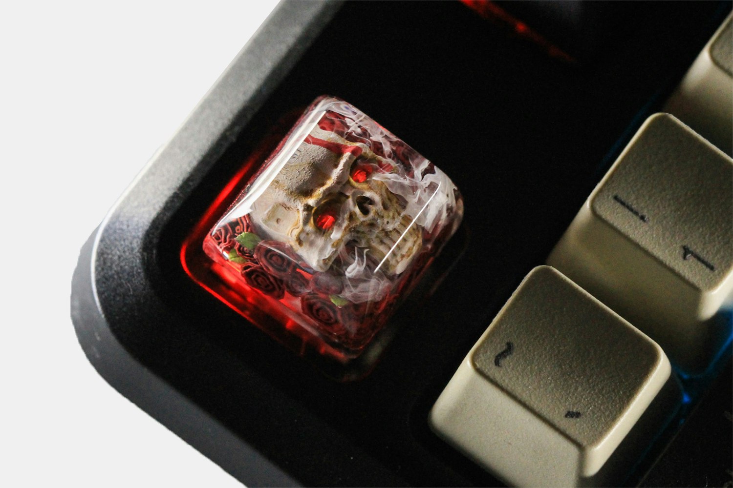 Dwarf Factory Demonic Rosa Artisan Keycap