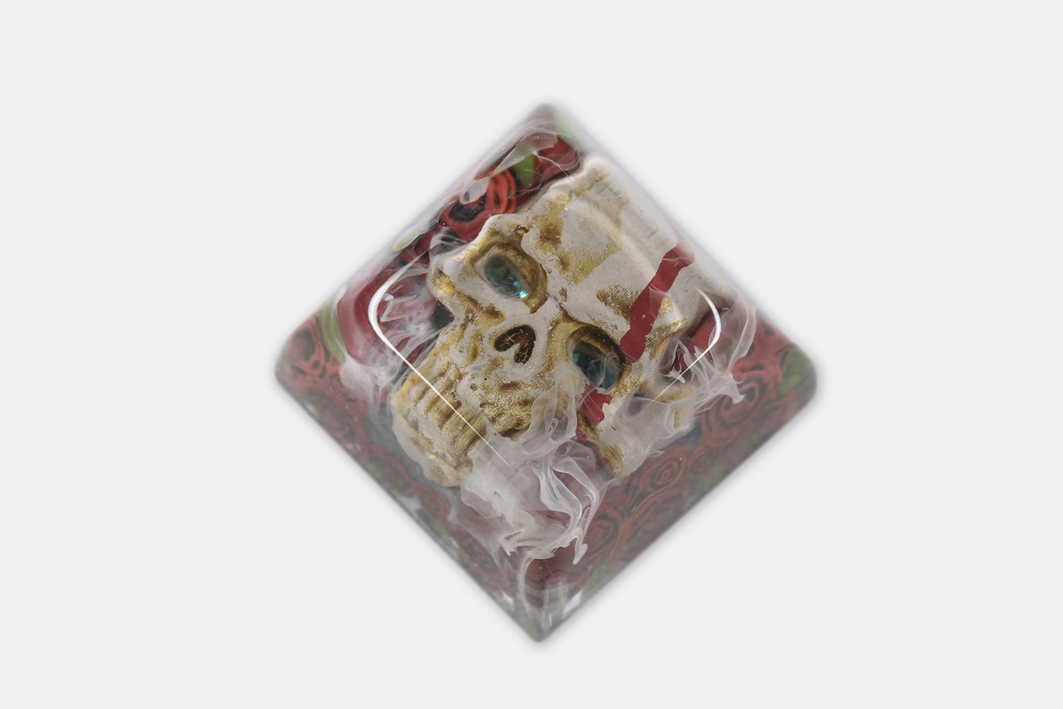 Dwarf Factory Demonic Rosa Artisan Keycap