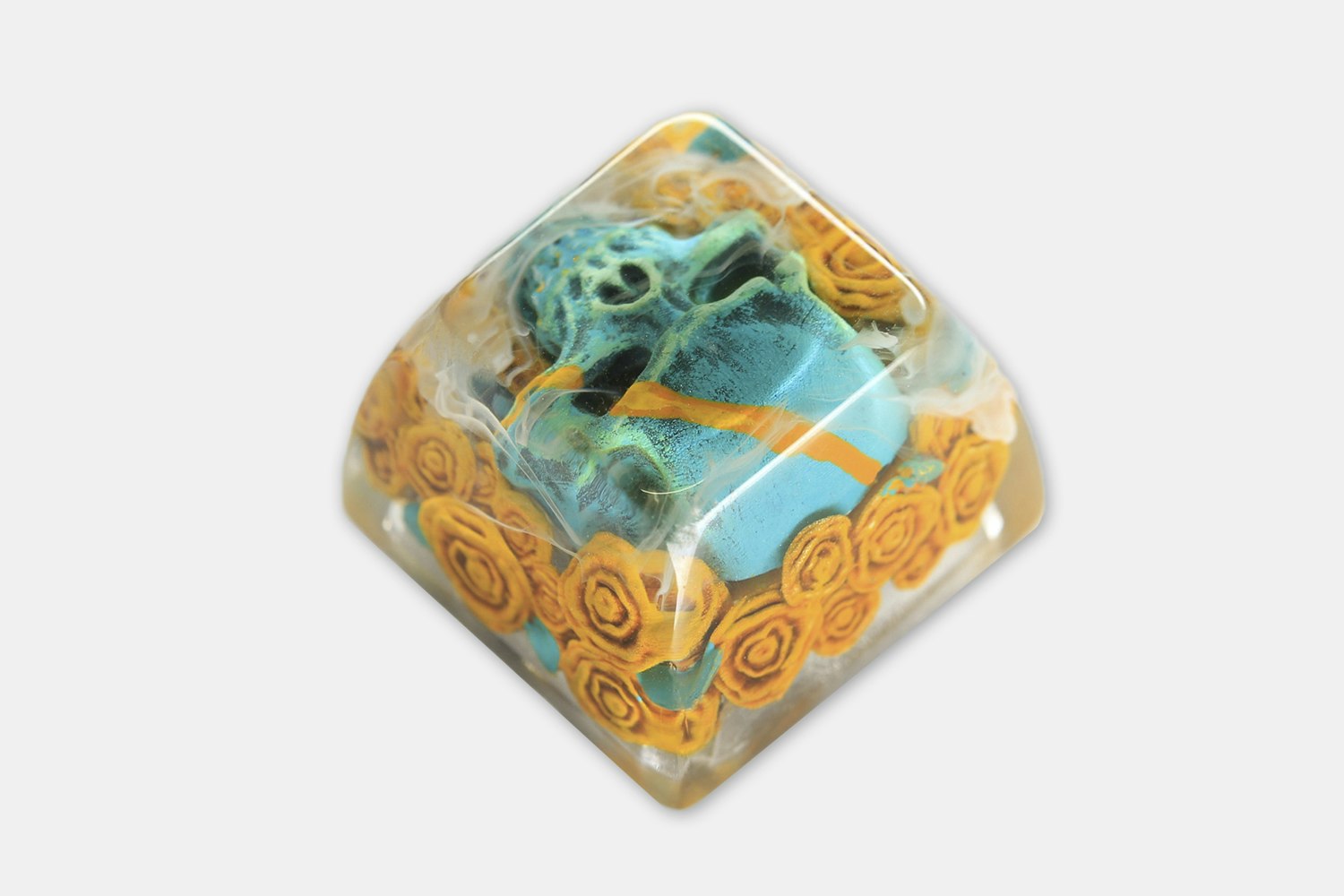 Dwarf Factory Demonic Rosa Artisan Keycap