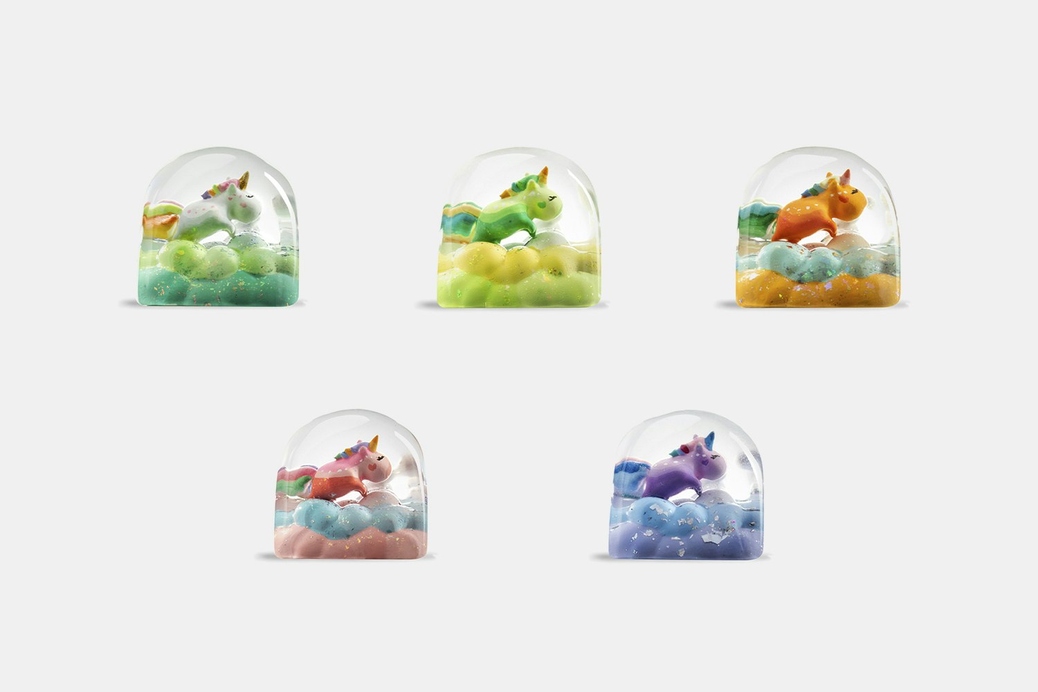 Dwarf Factory Fluffy Unicorn Artisan Keycap