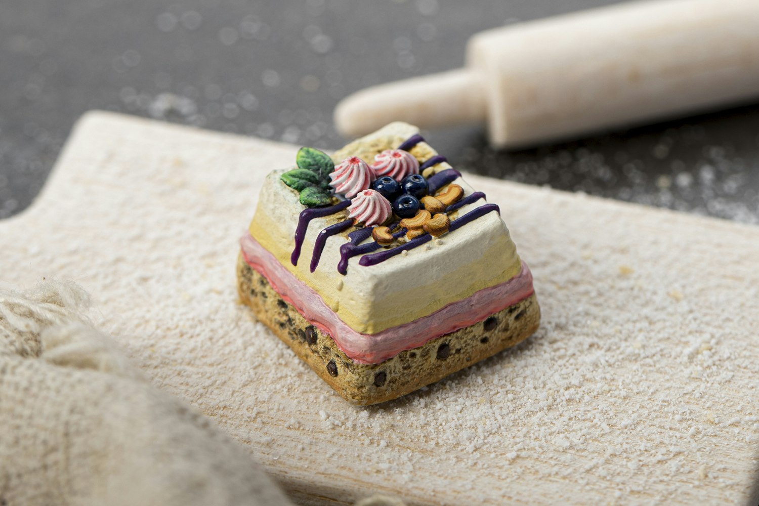 Dwarf Factory The Pastry House Artisan Keycap