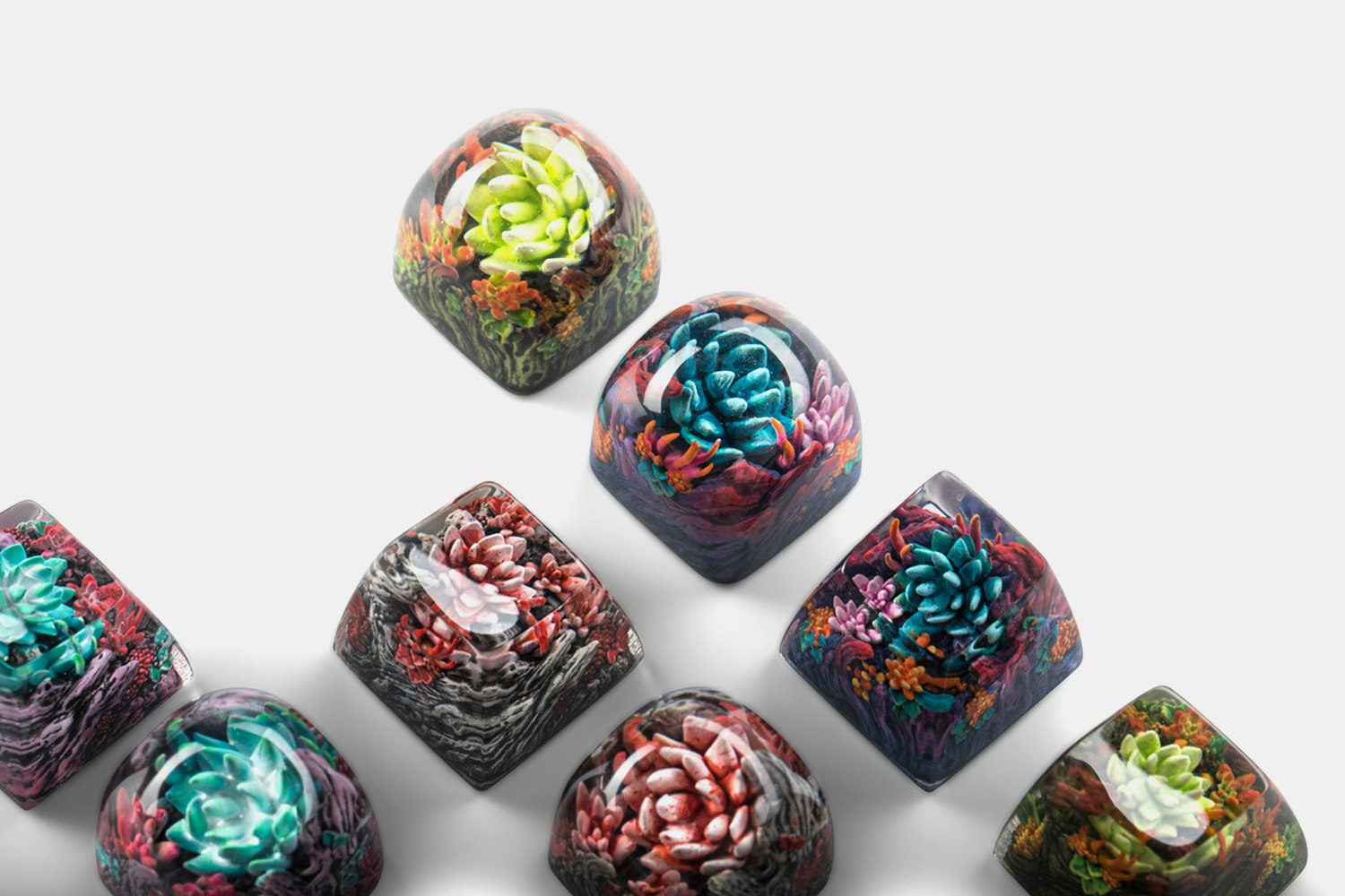 Dwarf Factory Gaea's Crown Artisan Keycap