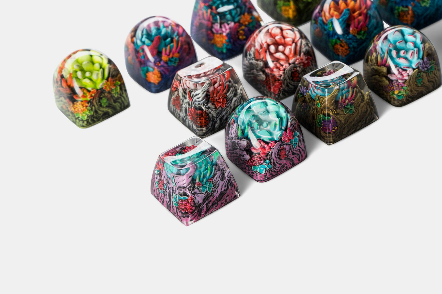 Dwarf Factory Gaea's Crown Artisan Keycap