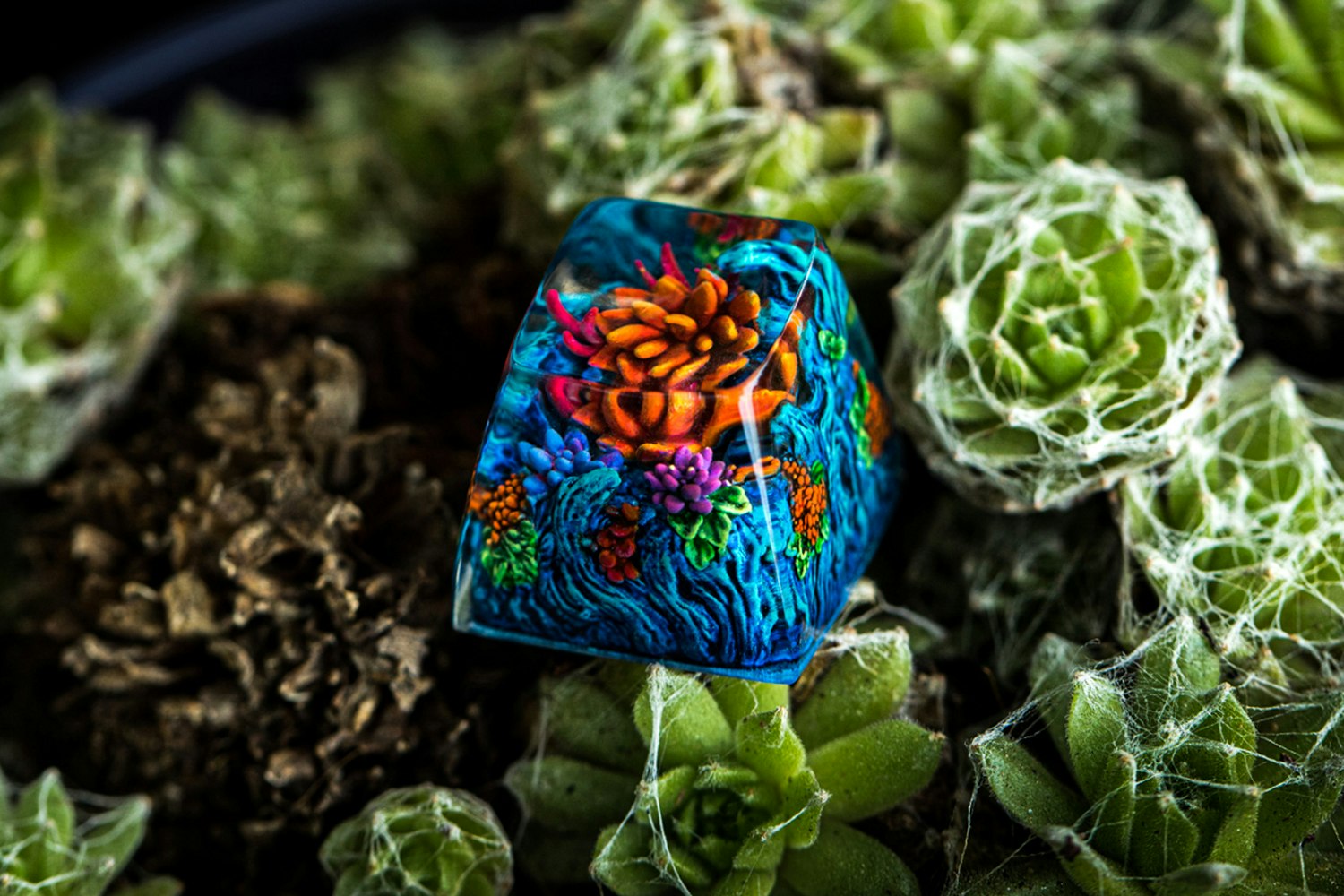 Dwarf Factory Gaea's Crown Artisan Keycap