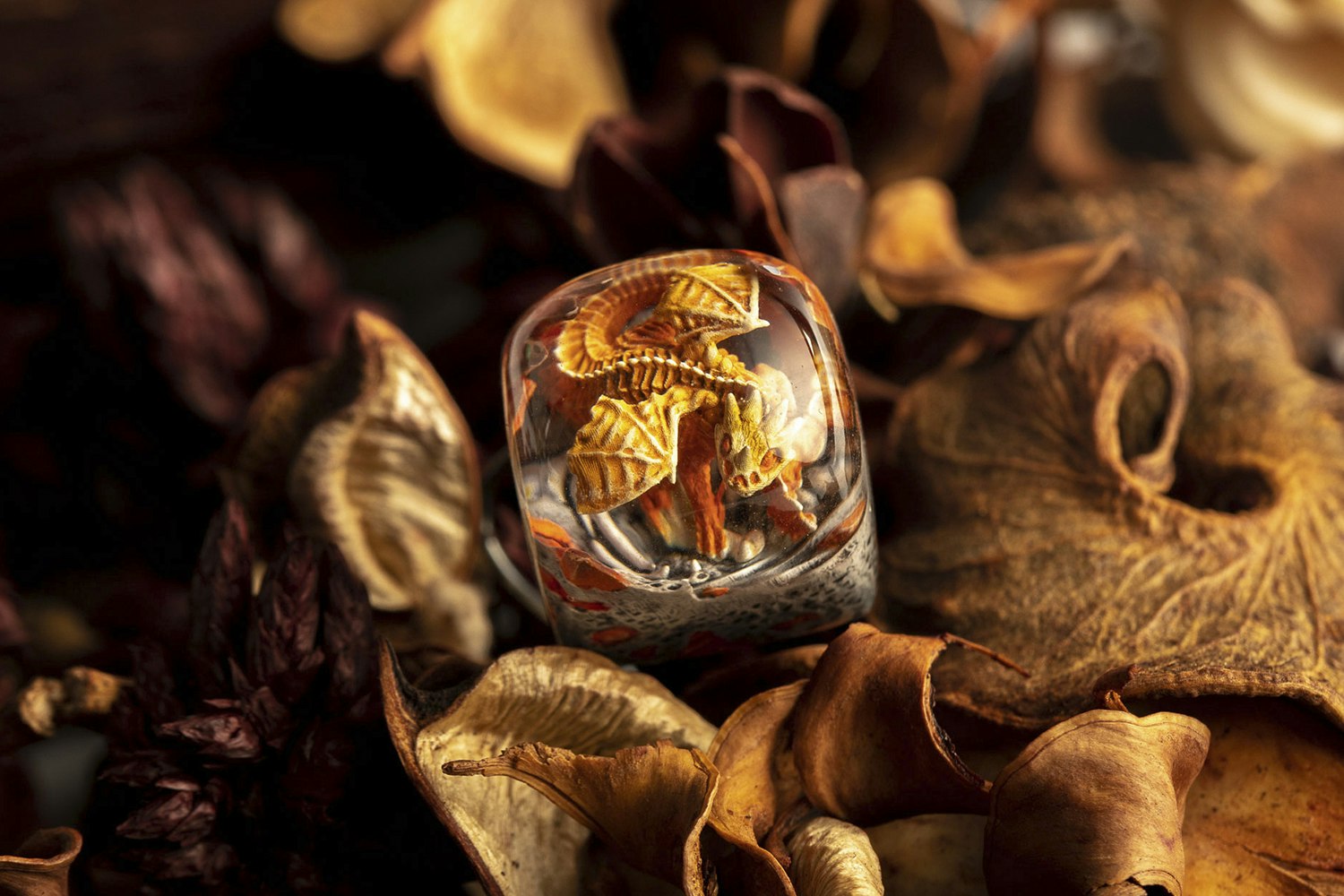 Dwarf Factory Gnarly Drakon Artisan Keycap