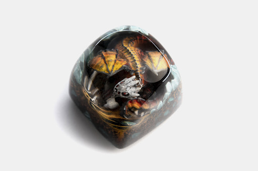 Dwarf Factory Gnarly Drakon Artisan Keycap