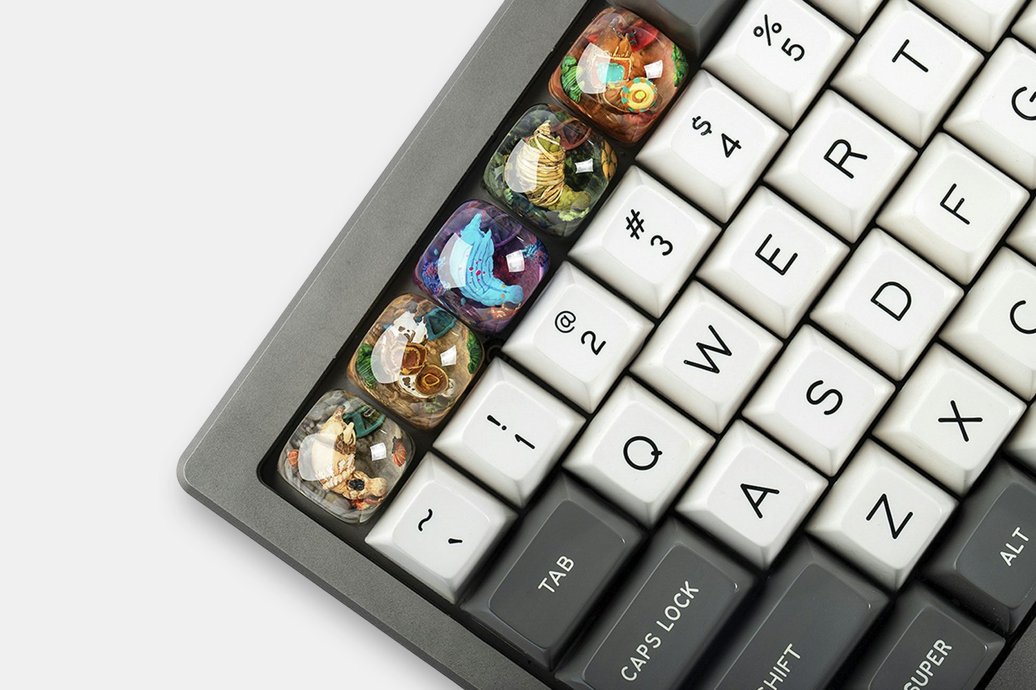 Dwarf Factory Happy Hippo Artisan Keycap