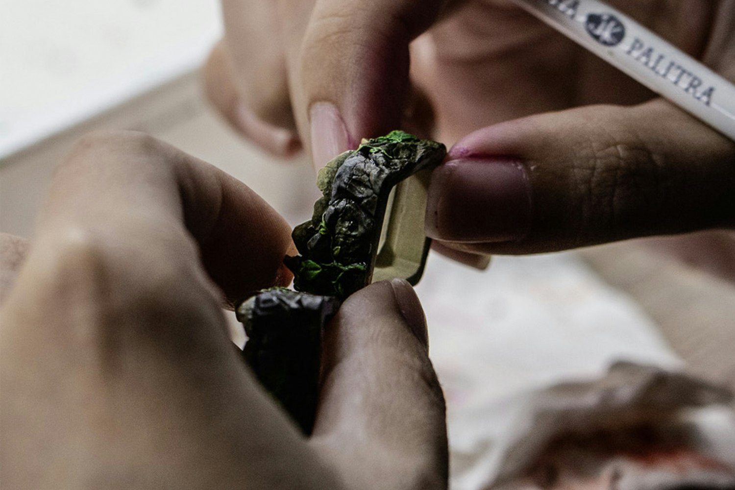 Dwarf Factory Keycasaurus Artisan Keycap