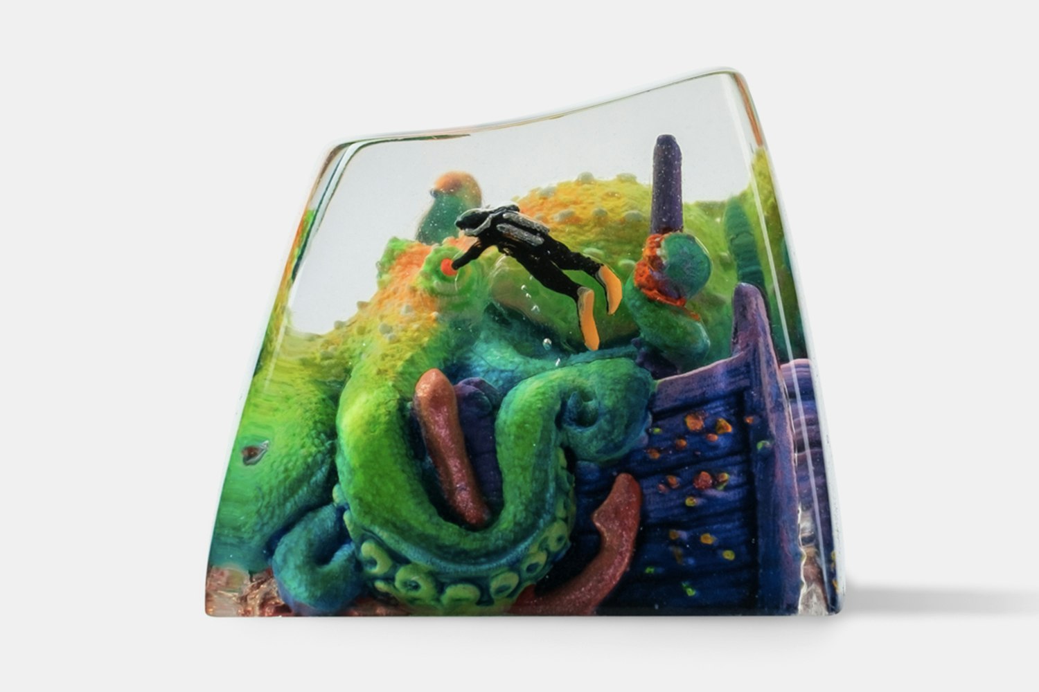 Dwarf Factory Kraken Absolut Artisan Keycaps