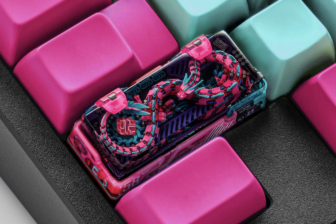 Dwarf Factory Mc.Long Mecha Artisan Keycap