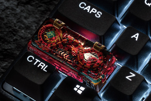 Dwarf Factory Mc.Long Mecha Artisan Keycap