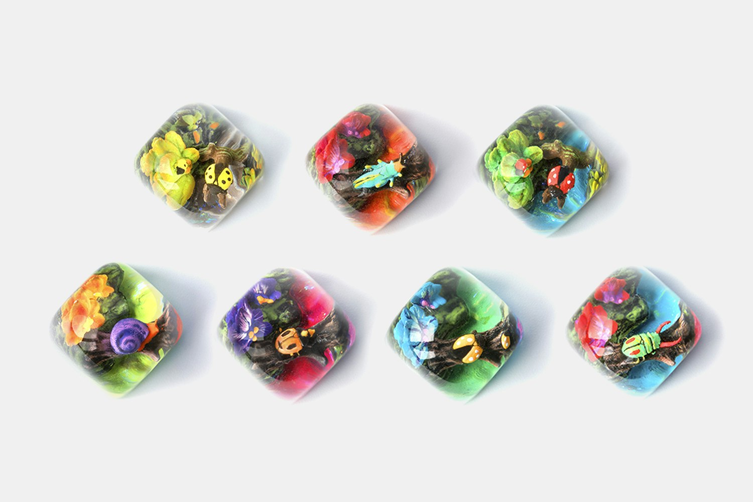 Dwarf Factory Miracle Island Artisan Keycap