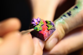 Dwarf Factory Miracle Island Artisan Keycap